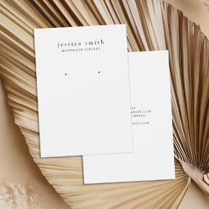 Moderne sieraden oorbel display Kaart