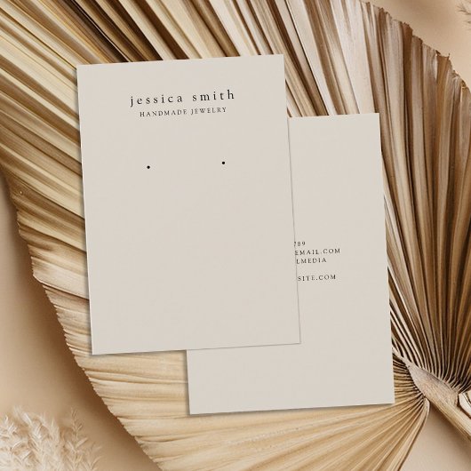 Moderne sieraden oorbel display Kaart