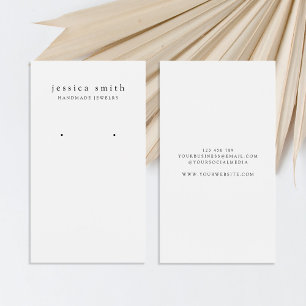 Moderne sieraden oorbel display Kaart