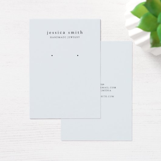 Moderne sieraden oorbel display Kaart (Bureau)