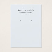 Moderne sieraden oorbel display Kaart (Voorkant)