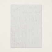 Moderne Silver Stripes Faux Linen Earring-beeldsch Visitekaartjes (Achterkant)