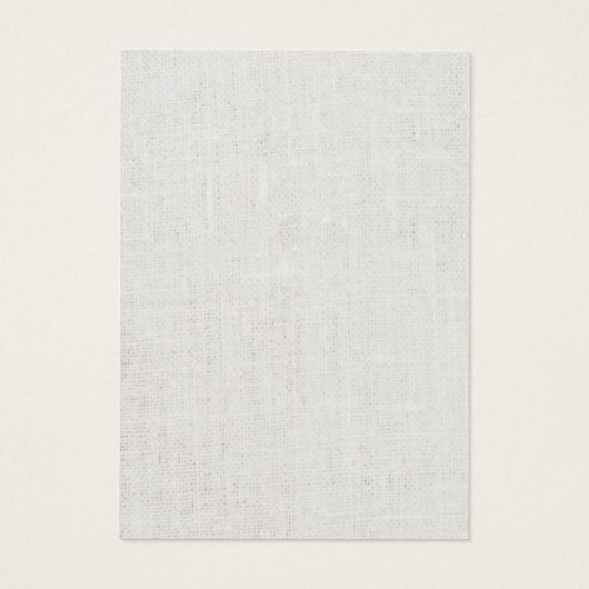 Moderne Silver Stripes Faux Linen Earring-beeldsch Visitekaartjes (Achterkant)