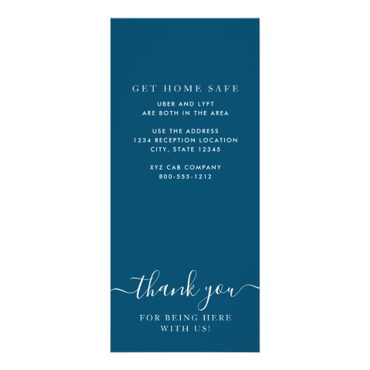 Moderne Silver Wereldkaart Heart Menu Card (Achterkant)