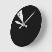 Moderne simpel ronde klok (Hoek)