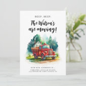 Moderne simpele nieuwbouw kaart (Staand voorkant)