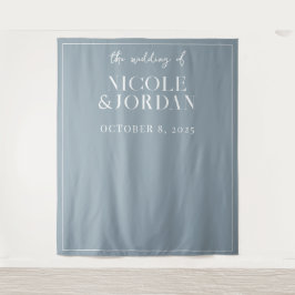 Moderne Simple Chic Wedding Backdrop Wandkleed