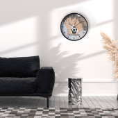 Moderne Simple Custom Photo Monogram