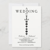 Moderne Simple Dice Sword Dragons Gamer Kaart (Voorkant)