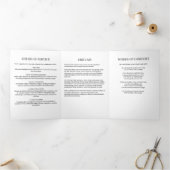 Moderne Single Arch Fotoviering van het Leven Drieluik Programma (Binnen)