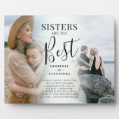 Moderne 'SISTERS' zijn de beste foto-Keepslag Fotoplaat (Voorkant)