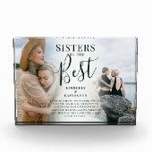 Moderne 'SISTERS' zijn de beste keepslag Fotoblokken (Voorkant)