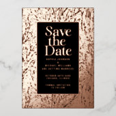 Moderne Sjabloon Bewerkbare foto opslaan (Voorkant)