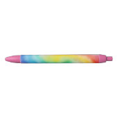 Moderne sjabloon Elegant Rood Roze Geel Blauw Blauwe Inkt Pen (Voorkant)