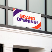 moderne sjabloon grand opening business banner (Buitenkant Gebouw)