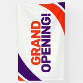 moderne sjabloon grand opening business banner (Verticaal)