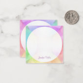 Moderne Sjabloon handschriftenhandschrift Manuscri (Voorkant / Achterkant in situ)