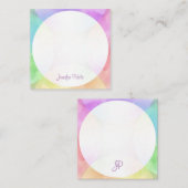 Moderne Sjabloon handschriftenhandschrift Manuscri (Voorkant / Achterkant)