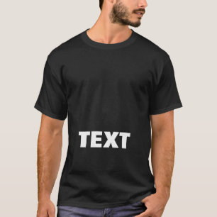 Moderne Sjabloon Mannen Grote Lettertype Tekst Zwa T-shirt