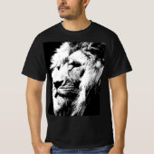 Moderne Sjabloon Pop Art Lion Face Elegant Mannen T-shirt (Voorkant)
