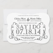 Moderne  Sjabloon van de Uitnodiging van het Band  (Voorkant)