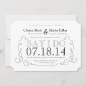 Moderne  Sjabloon van de Uitnodiging van het Band  (Voorkant)