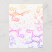 Moderne Sjabloon voor kleurrijke regenboog (Achterkant)