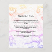 Moderne Sjabloon voor kleurrijke regenboog (Voorkant)