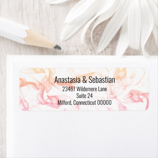 Moderne Sjabloon voor kleurrijke regenboog Etiket (Insitu)