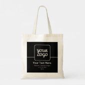Moderne sjabloon voor uw logo tote bag (Achterkant)