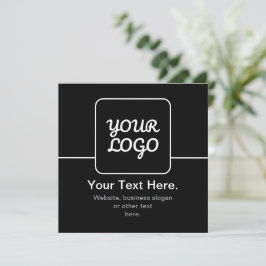 Moderne sjabloon voor uw logo | Zwart & Wit