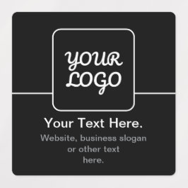 Moderne sjabloon voor uw logo | Zwart & Wit Labels