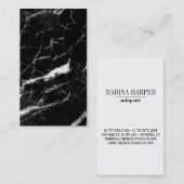 Moderne Sjabloon voor zwart-wit Visitekaartje (Voorkant / Achterkant)