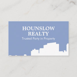 Moderne skyline visitekaartje