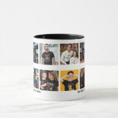 Moderne 'Sky's Finest Pilot' Fotocollage aandenken Mok (Midden)