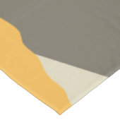 Moderne, slanke, artistieke kleurenblokken in de v tafelkleed (Gekanteld)