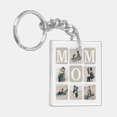 Moderne Sleutelhanger voor Cute MOM Cute Multi Pho (Voorkant Links)