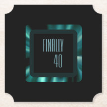 Moderne smaragdgroene bloem - zwarte accenten