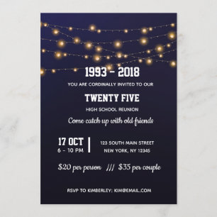 Moderne snaarlichten kaart