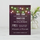 Moderne snaarlichten kaart (Staand voorkant)