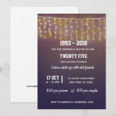 Moderne snaarlichten kaart (Voorkant / Achterkant)