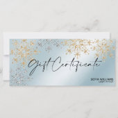 Moderne Sneeuw voor visitekaartjes (Voorkant)