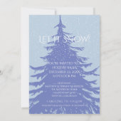 Moderne sneeuwboom - VERANDERING KLEURkerstmis Kaart (Achterkant)