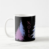 Moderne sneeuwboom - VERANDERING KLEURkerstmis Koffiemok (Links)