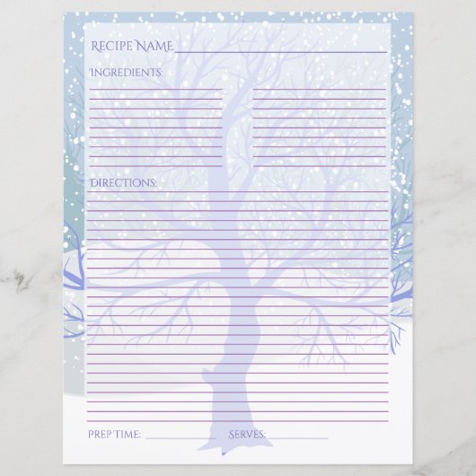 Moderne Sneeuwkerstrecept VERANDEREN KLEUR (Voorkant)