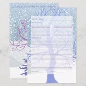 Moderne Sneeuwkerstrecept VERANDEREN KLEUR (Voorkant / Achterkant)