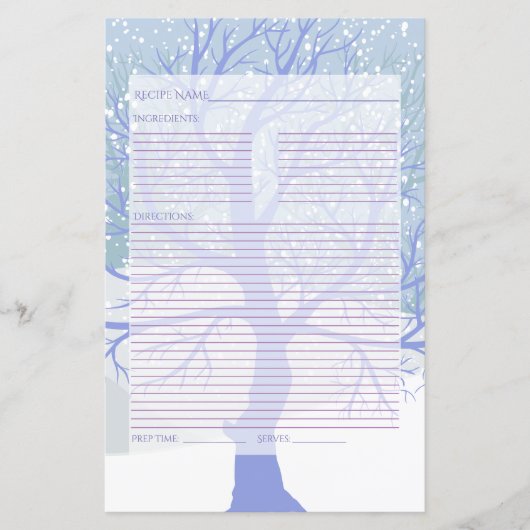 Moderne Sneeuwkerstrecept VERANDEREN KLEUR (Voorkant)