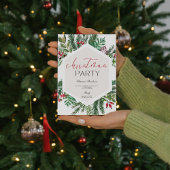 Moderne sneeuwpoppenkast voor winterkerstfeest kaart