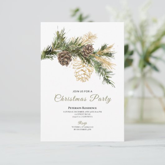 Moderne sneeuwpoppenkast voor winterkerstfeest kaart (Staand voorkant)