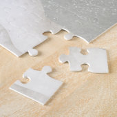 moderne sneeuwpoppuzzel legpuzzel (Zijkant)